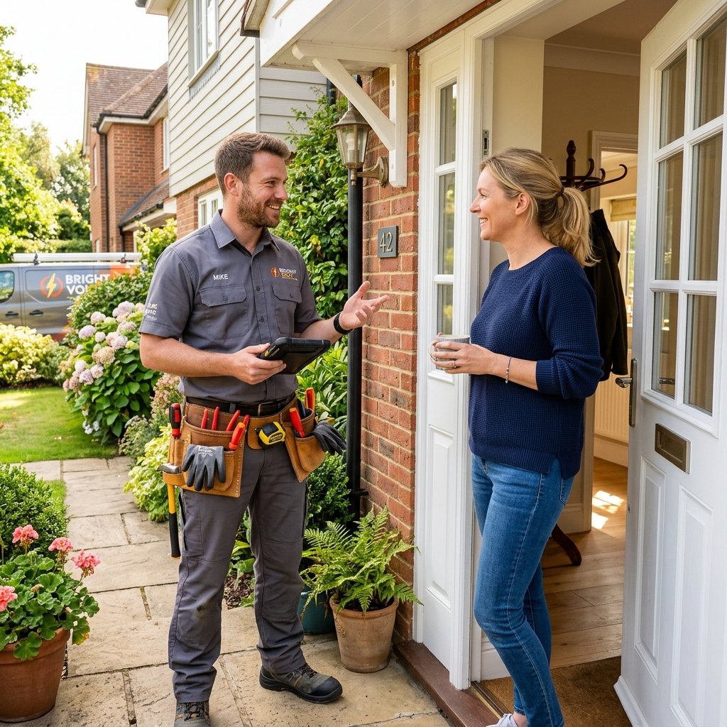 Electrician Dispatched in 60 Minutes